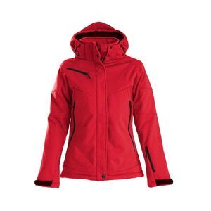 Printer Womens/Ladies Skeleton Soft Shell Jacket / Red